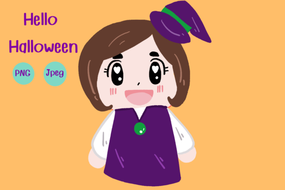 Download Hello Halloween Little Witch Doll - Witch doll Collection
